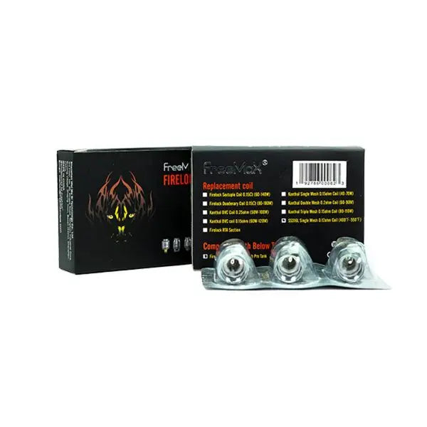 FreeMax Mesh Pro Replacement Coils (3-Pack) - High-Performance Mesh Coils for Mesh Pro Tank