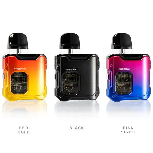 Red Gold, Black & Pink Purple Freemax Galex Nano Pod System Kit Cheap Deal!