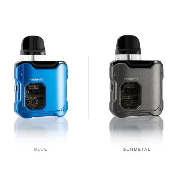Blue & Gunmetal Freemax Galex Nano Pod System Kit Cheap Deal!