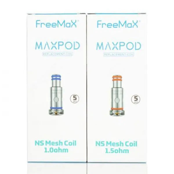 Freemax Maxpod Coils (5-Pack) - 1.0ohm & 1.5ohm NS Mesh Coils