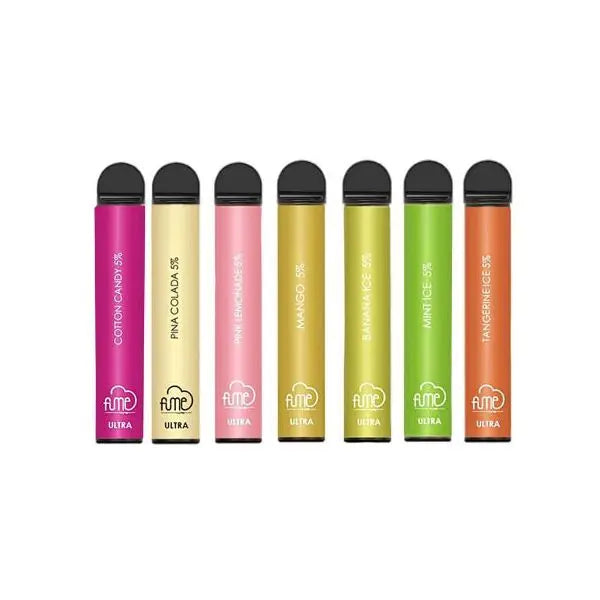 Fume Ultra Disposable Vape – 2500 Puffs of Intense Flavor