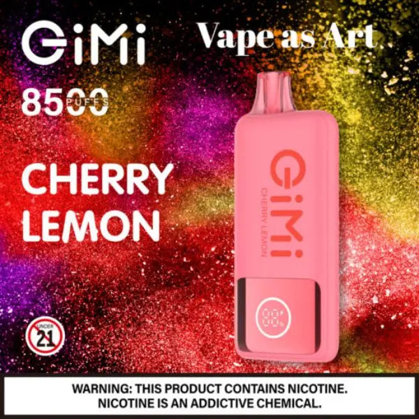 Gimi by FLUM 8500 Puffs Disposable Cherry Lemon