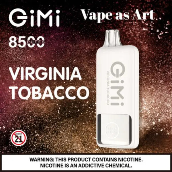 Gimi by FLUM 8500 Puffs Disposable Virginia Tobacco