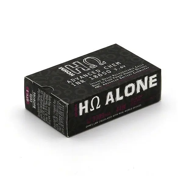 Hohm Tech Hohm Alone 18650 3309mAh 15.3A 2-Pack Wholesale