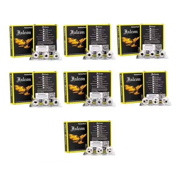 Horizon Falcon Replacement Coils (3-Pack) - Mesh & Standard Coils for Falcon Tank