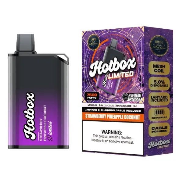 Strawberry Pineapple Coconut Hotbox 7500