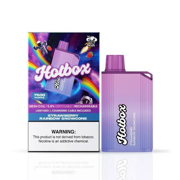 Strawberry Rainbow Snowcone Hotbox