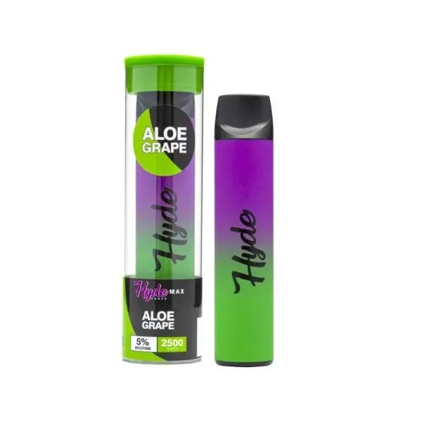 Aloe Grape Hyde Curve Max Disposable 8ML Bulk Deal!