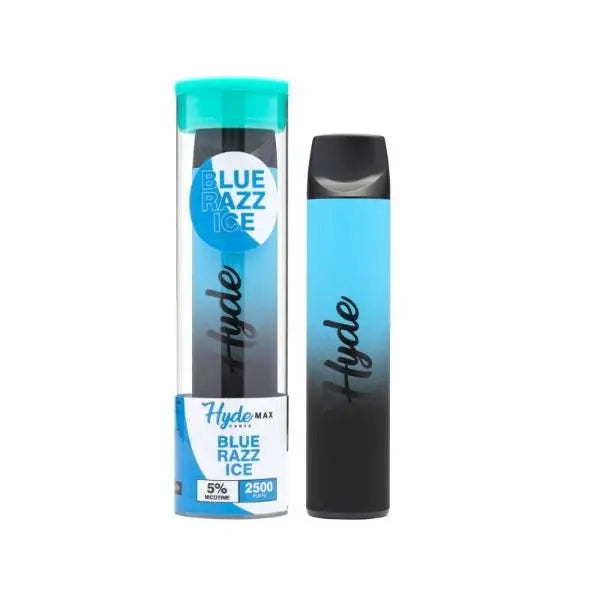 Blue Razz Ice Hyde Curve Max Disposable 8ML Bulk Deal!