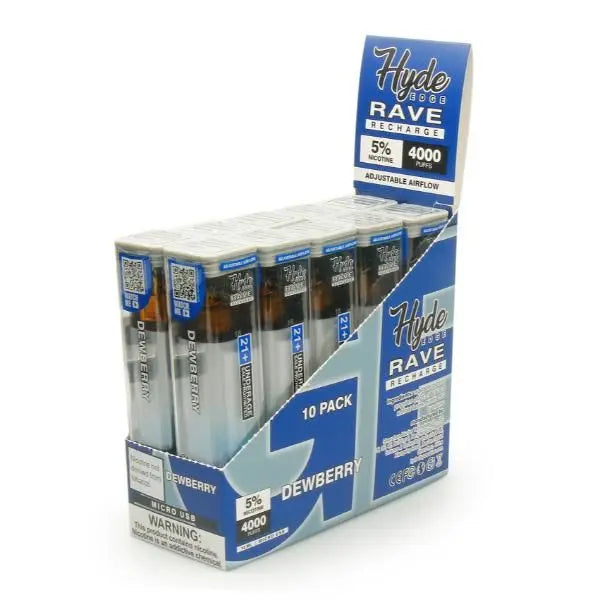 Dewberry Hyde Edge RAVE Disposable 10-Pack Bulk Deal!