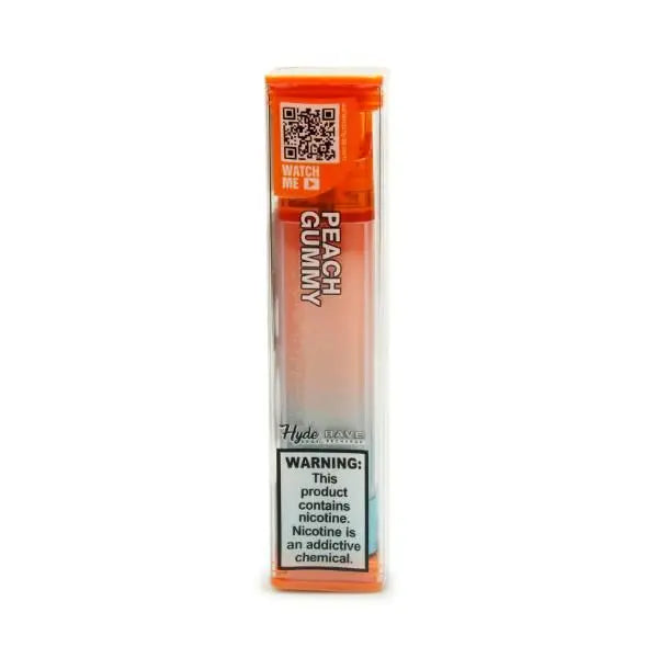 Peach Gummy Hyde Edge RAVE Single Disposable Bulk Price!