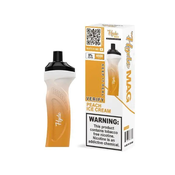 Peach Ice Cream Hyde Mag Disposable 10-Pack