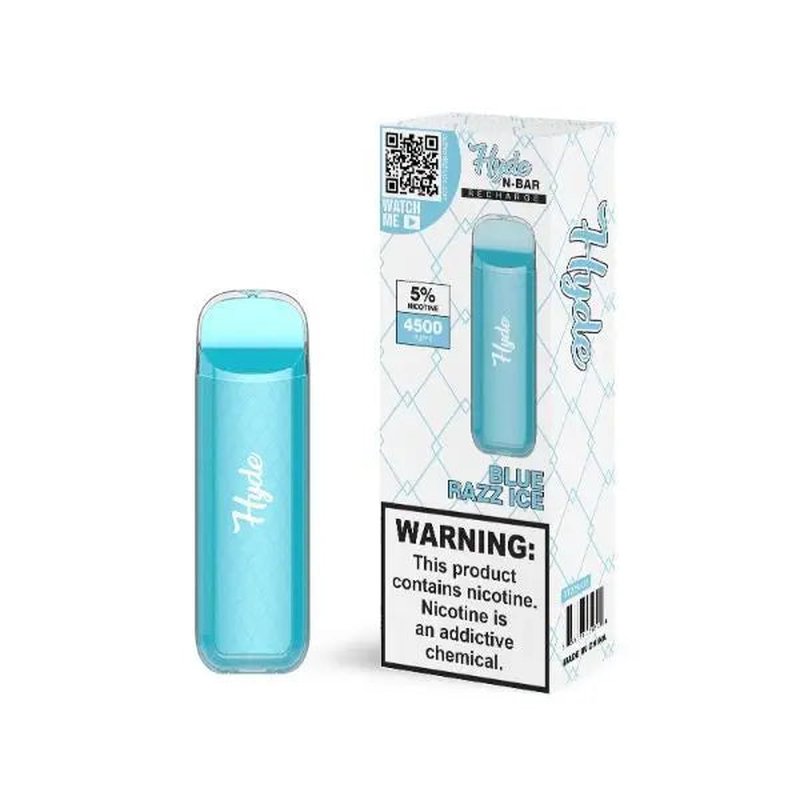 Blue Razz Ice Hyde N-Bar Recharge Single Disposable