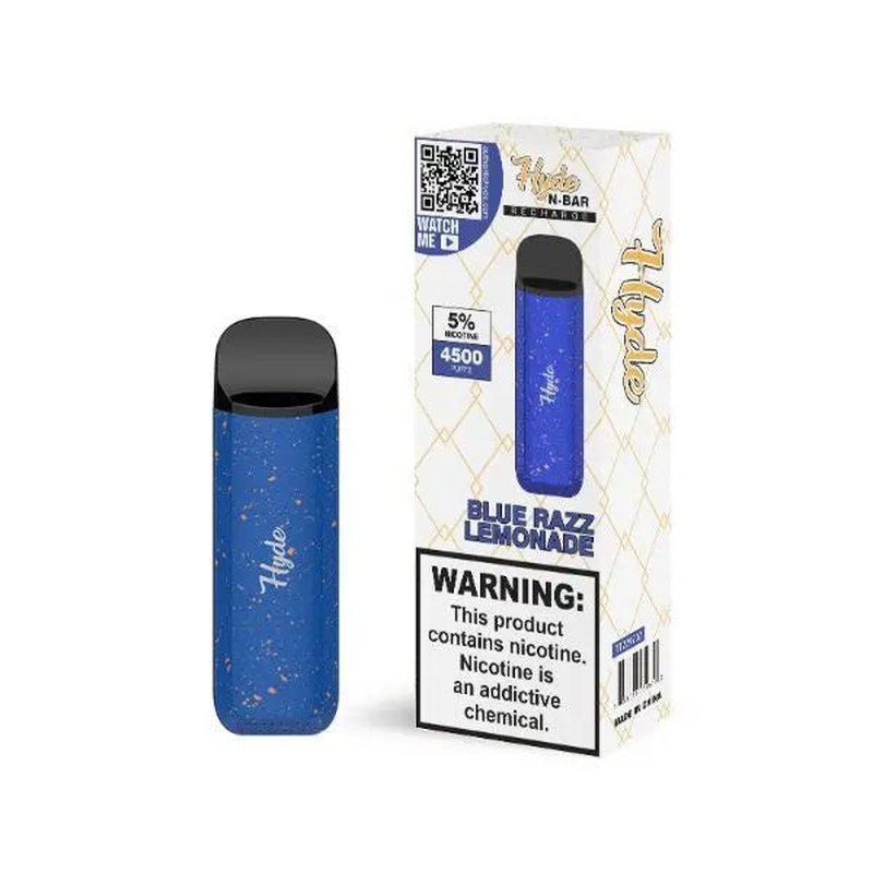 Blue Razz Lemonade Hyde N-Bar Recharge Single Disposable