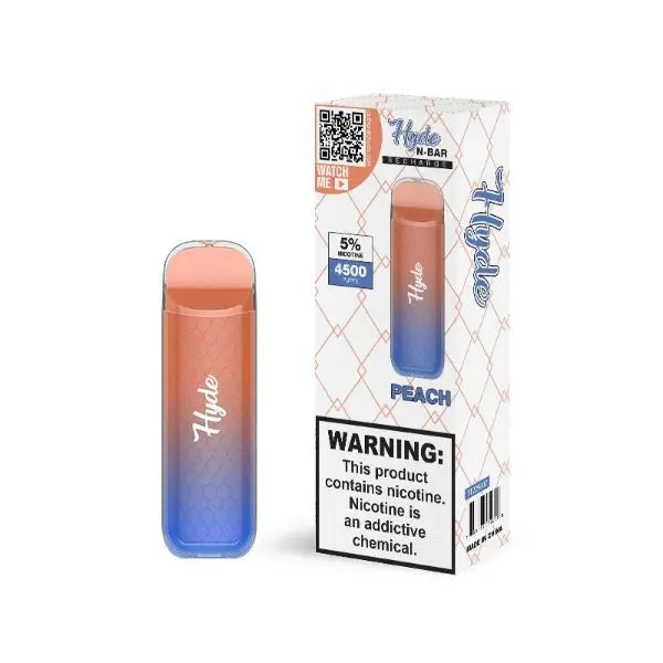 Peach Hyde N-Bar Recharge Disposable 10-Pack