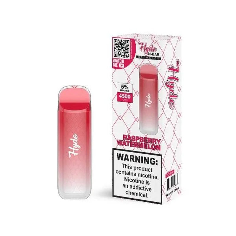 Raspberry Watermelon Hyde N-Bar Recharge Single Disposable