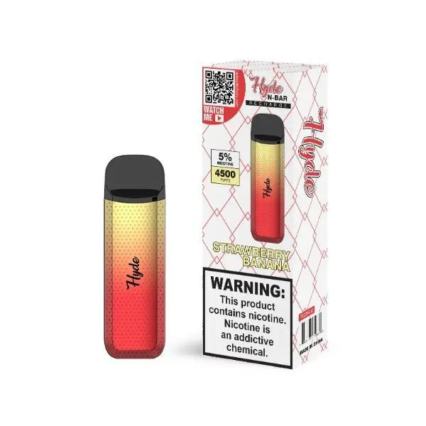 Strawberry Banana Hyde N-Bar Recharge Disposable 10-Pack