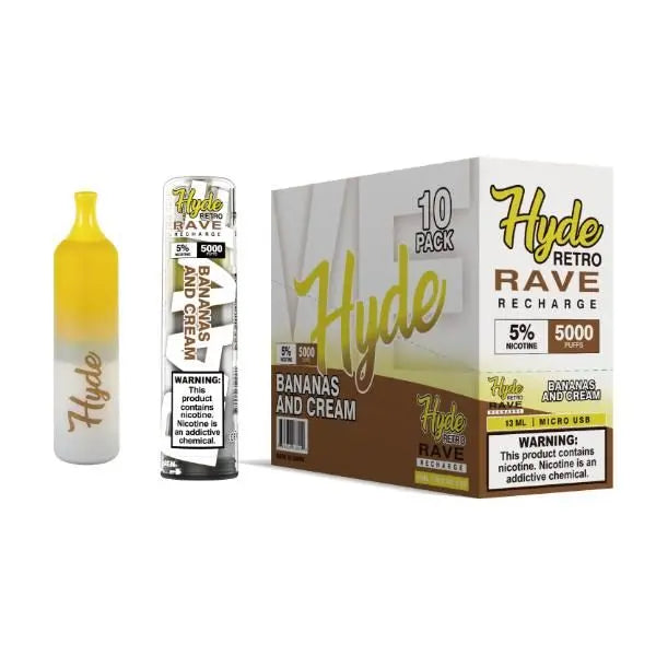 Bananas And Cream Hyde Retro RAVE Single Disposable
