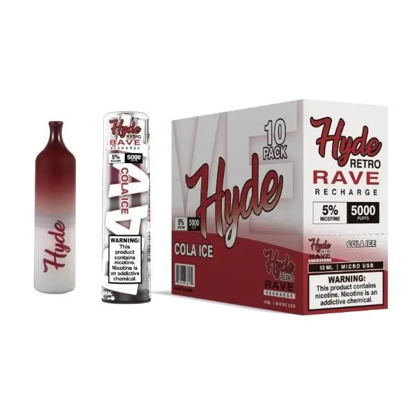 Cola Ice Hyde Retro RAVE Single Disposable