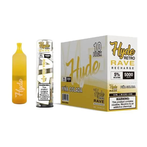 Pina Colada Hyde Retro RAVE Single Disposable