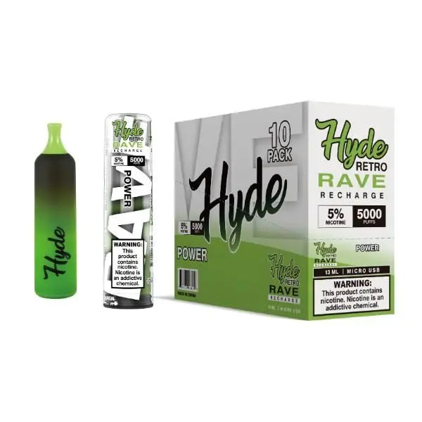 Power Hyde Retro RAVE Single Disposable