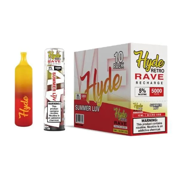 Summer LUV Hyde Retro RAVE Single Disposable