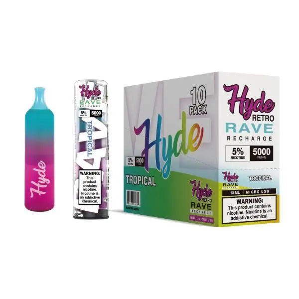 Tropical Hyde Retro RAVE Single Disposable