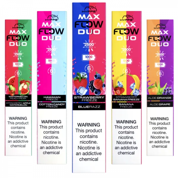 Hyppe Max Flow Duo Single Disposable 2500 Puffs