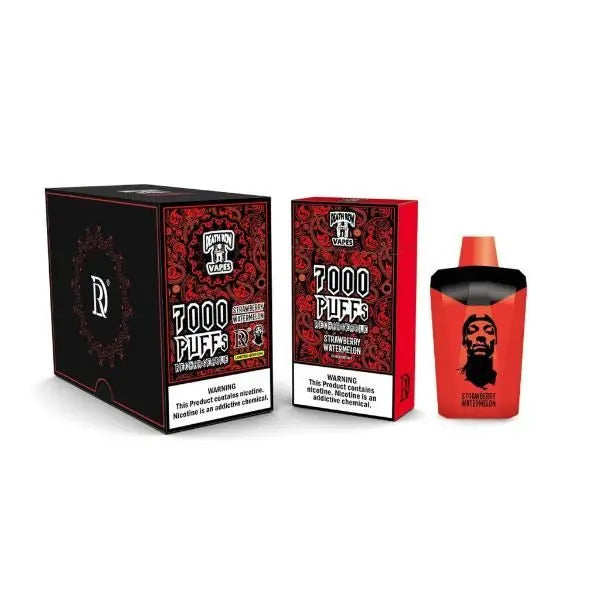 Death Row Vape 7000 Puffs Disposable Strawberry Watermelon