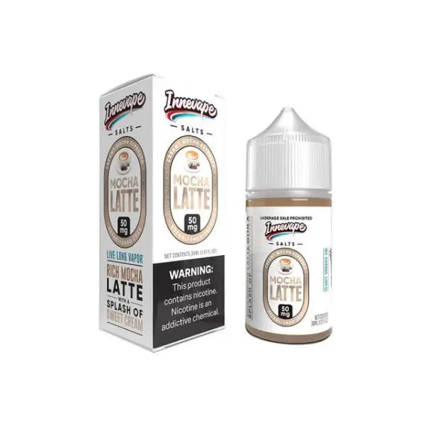 Innevape Salt Series 30mL - 50mg - Mocha Latte