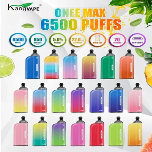 Kangvape Onee Max 6500 Puffs Disposable Bulk Price!
