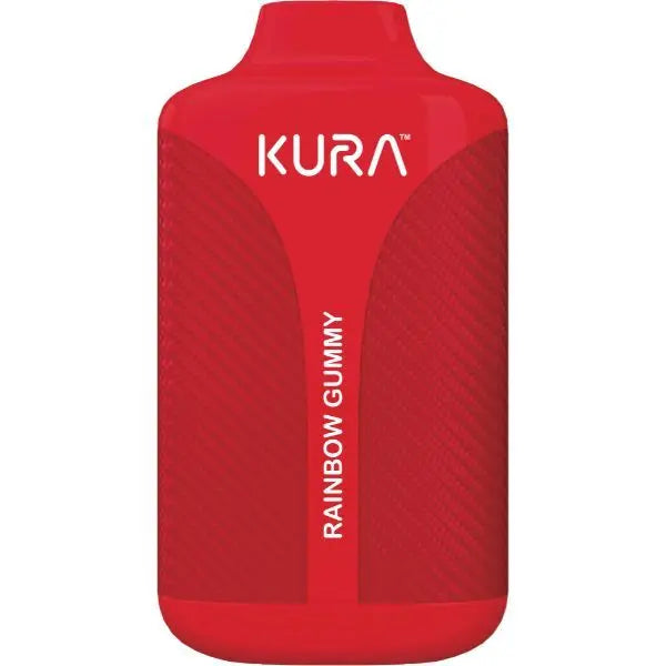 Kura 6000 Puffs 5-Pack Disposable Rainbow Gummy