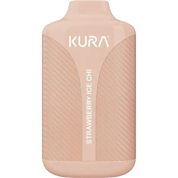 Kura 6000 Puffs 5-Pack Disposable Strawberry Ice Chi