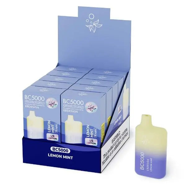 EB Designs BC5000 Disposable-10-Pack Lemon Mint