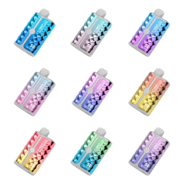 Limitless Mod Co x Flavor Forge Cyber Flask 6000 Puff Disposable for wholesale and bulk pricing from Vape Wholesale USA