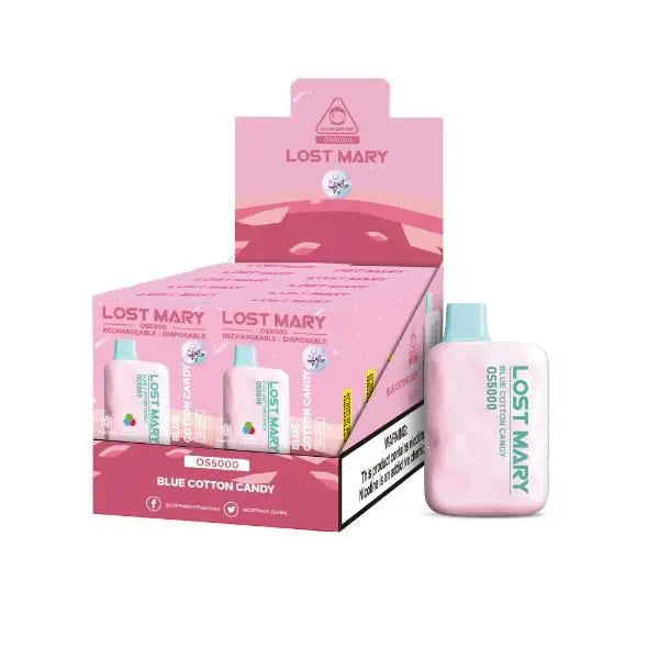 Lost Mary OS5000 Flavors Blue Cotton Candy