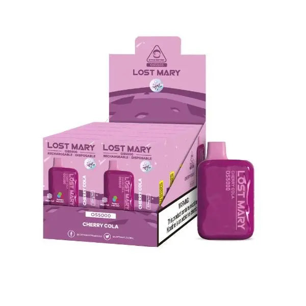 Lost Mary OS5000 Flavors Cherry Cola