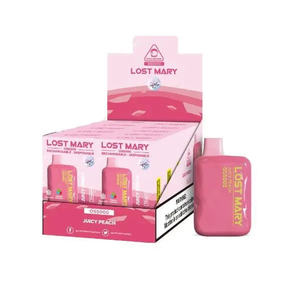 Lost Mary OS5000 Flavors Juicy Peach