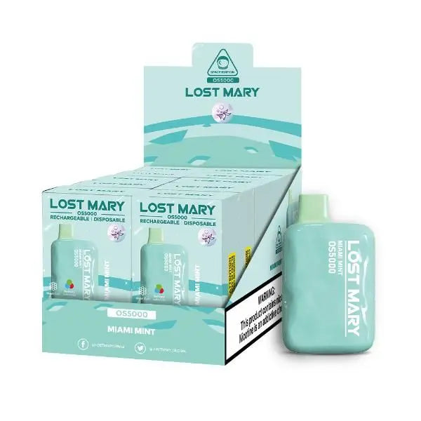 Lost Mary OS5000 Flavors Miami Mint