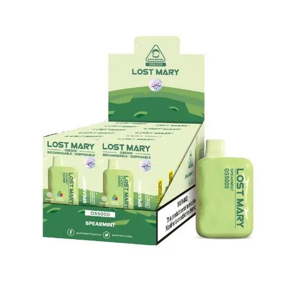 Lost Mary OS5000 Flavors Spearmint