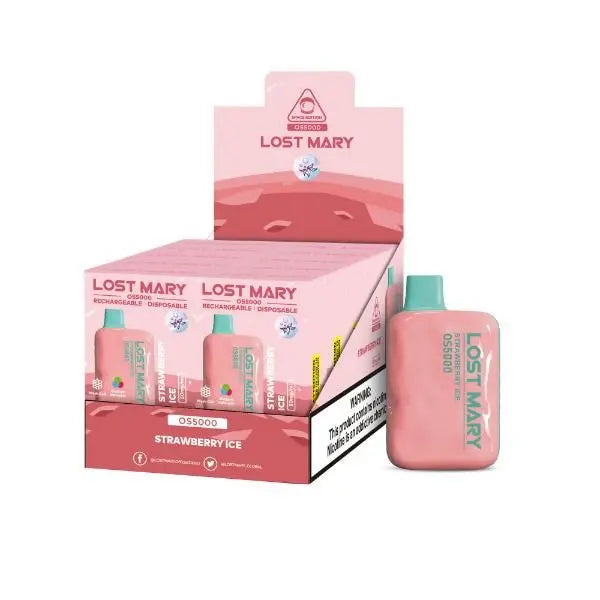 Lost Mary OS5000 Flavors Strawberry Ice