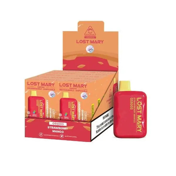 Lost Mary OS5000 Flavors Strawberry Mango