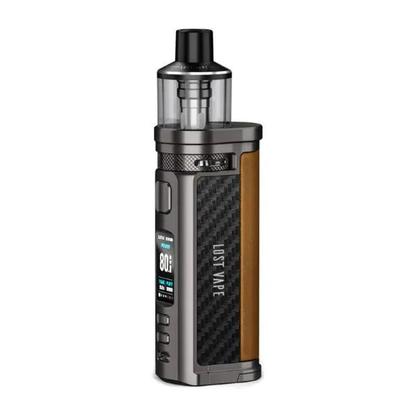 Lost Vape Centaurus Q80 Pod Mod Gunmetal Carbon Fiber