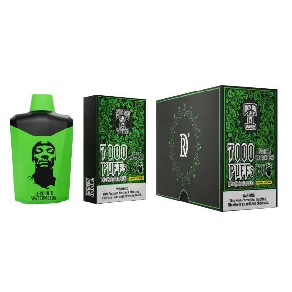 Death Row Vape 7000 Puffs Disposable Luscious Watermelon