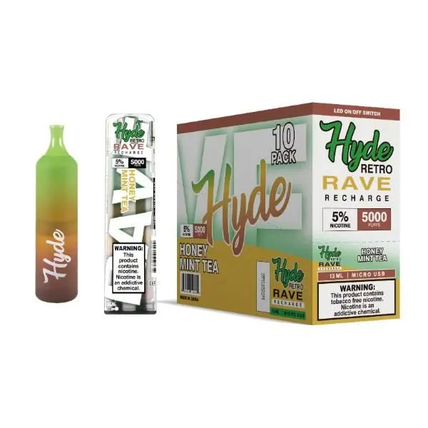 Honey Mint Tea Hyde Retro RAVE Single Disposable