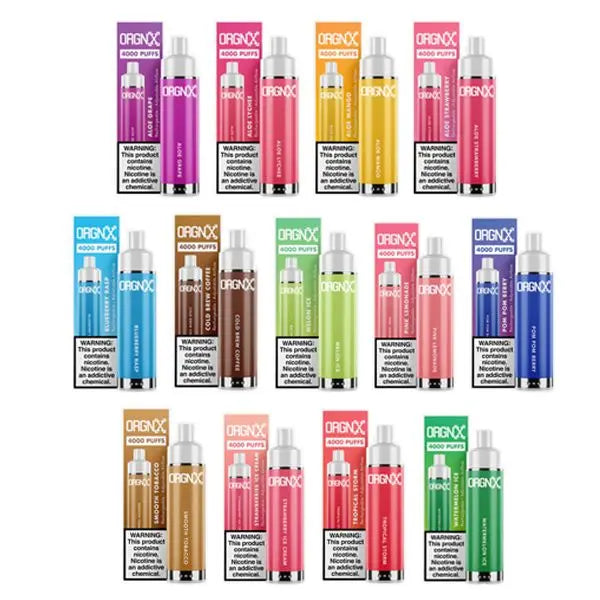 ORGNX 4000 Puffs Single Disposable with great wholesale and bulk pricing!