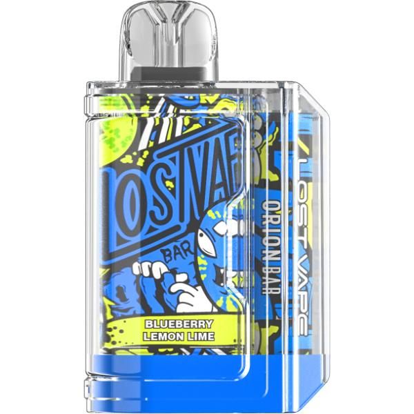 Lost Vape Orion 7500 Puffs Flavors Blueberry Lemon Lime