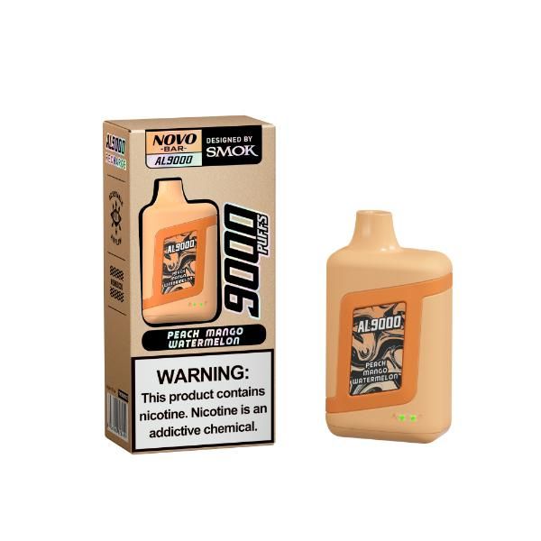 Smok Novo 9000 Puffs Peach Mango Watermelon