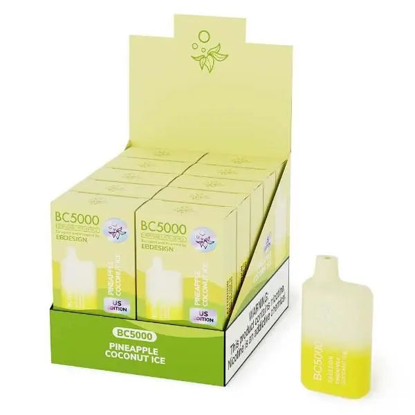 EB Designs BC5000 Disposable-10-Pack Pineapple Coconut Ice