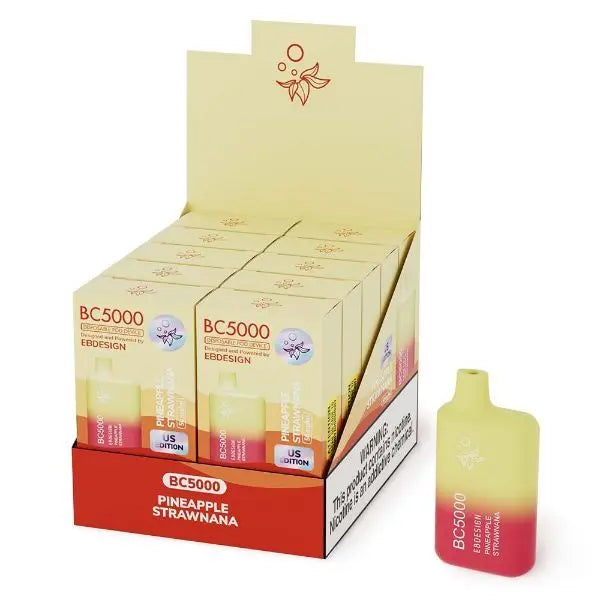 EB Designs BC5000 Disposable-10-Pack Pineapple Strawnana